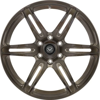Brozn Brush 20inch 바퀴 BMW M5 합금 변죽 5x112를 위한 주문 차 변죽