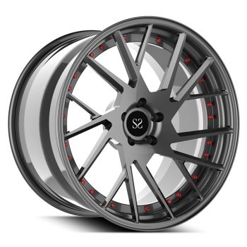BMW X5 TUV 림용 5x112가 있는 Sepcial 2-PC 단조 합금 휠 림