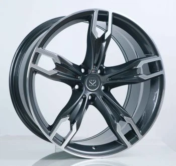 Bmw M5를 위한 Monoblock 위조된 바퀴 플랜지에 의하여 기계로 가공되는 20x9 정면 20x10.5 후방