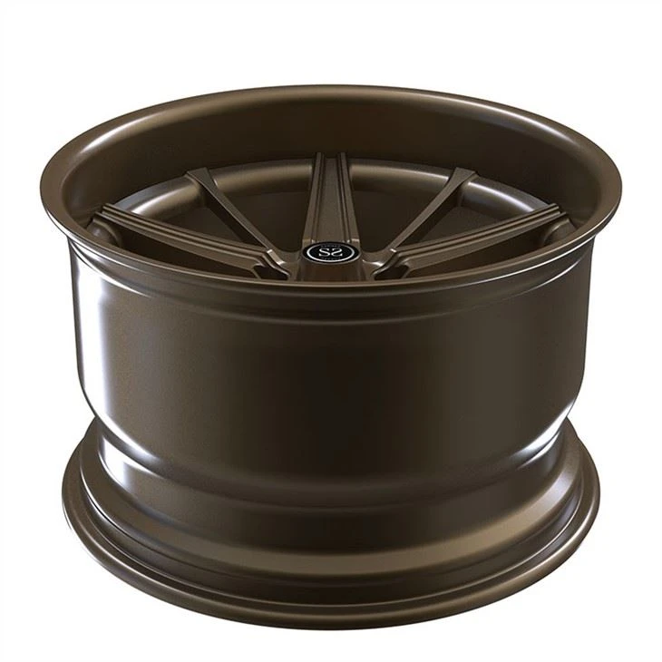 Aluminum Alloy Car Forged Wheels For Sale Custom 2 Piece Wrangler Polished Bronze Rims