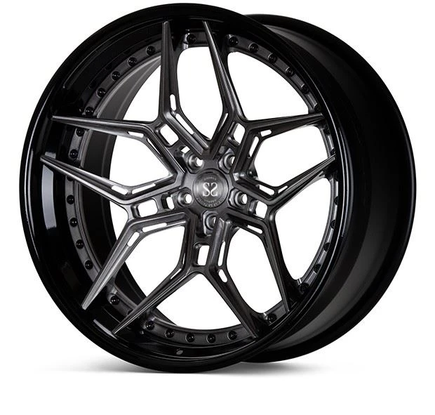 3 PC EVO4R Rims Forged 18 19 20 21 22 Inch For VW T5 T6 Brushed Black Wheels