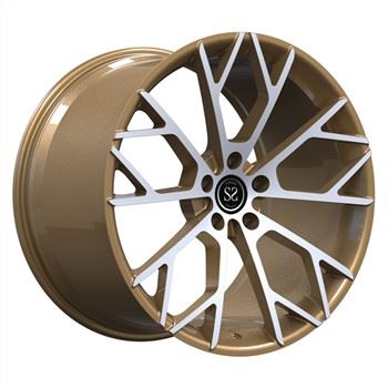 Lamborghini Aventador Staggered Wheels용 청동 가공 21인치 오목 단조 변죽